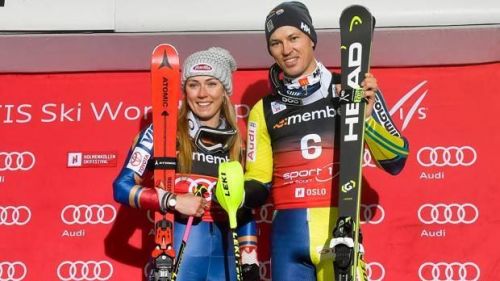 mikaela Shiffrin Con Andre Myhrer Vittoriosi Ad Oslo